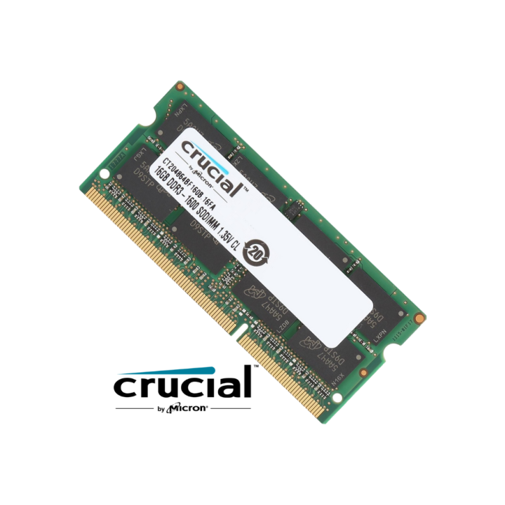 16Gb Ddr3 Ram Crucial Sodimm